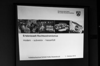 Vortrag „Erlebniswelt Rechtsextremismus“