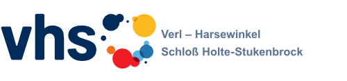 Logo vhs Verl - Harsewinkel - Schloß Holte-Stukenbrock