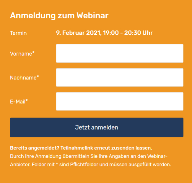 Anmeldung bei Edudip