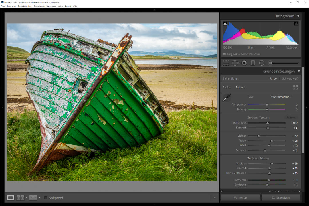 Adobe Lightroom, Bild von Peter Hoffmann