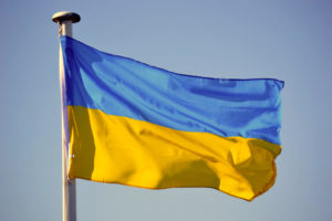 Ukrainische Flagge