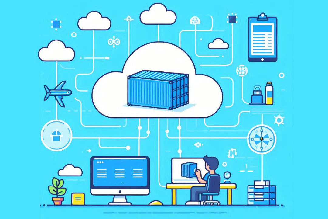 Cloud-Computer mit Docker-Container