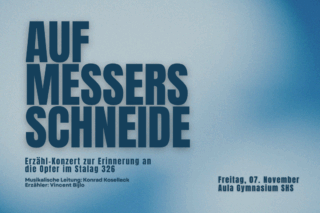 Erzählkonzert: Auf Messers Schneide