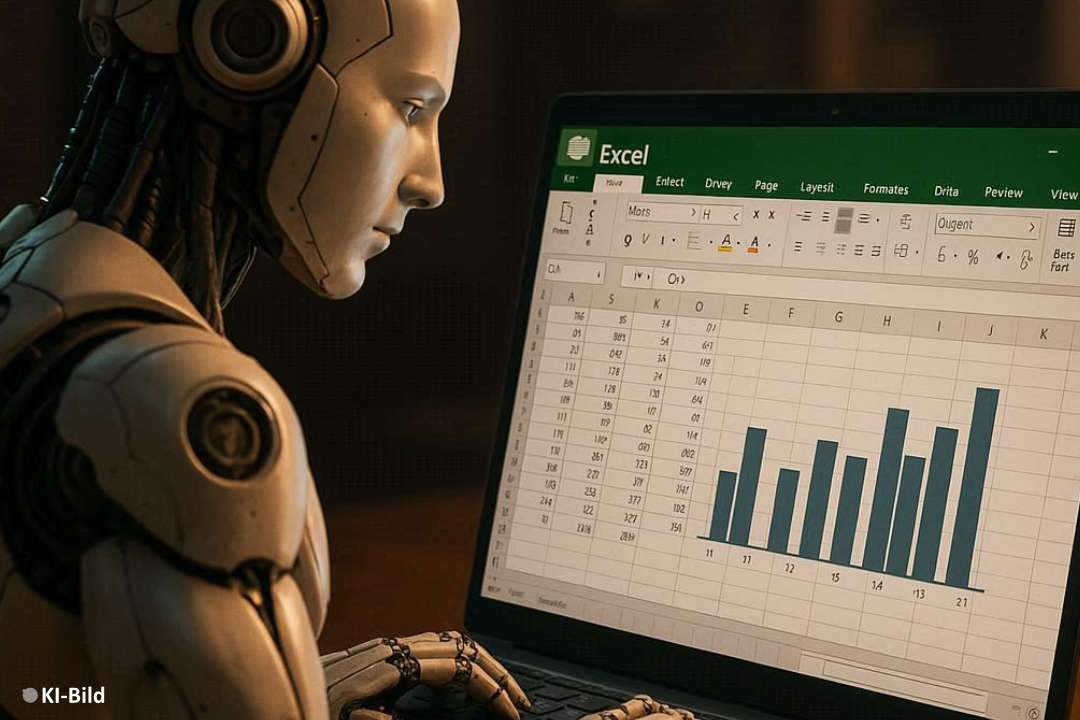 ki arbeitet mit excel - ki generiertes Bild