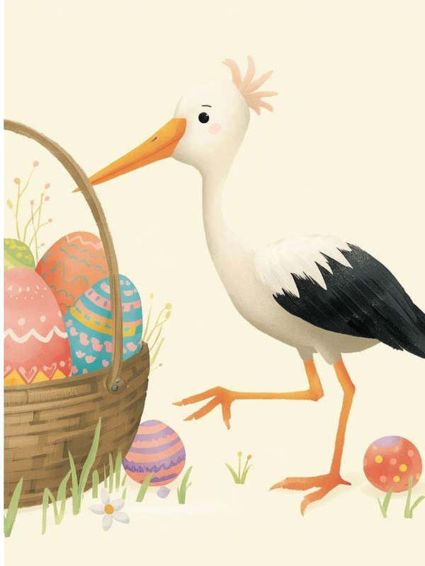 Osterstorch, KI generiert