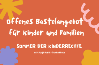 Offenes Bastelangebot für Kinder und Familien